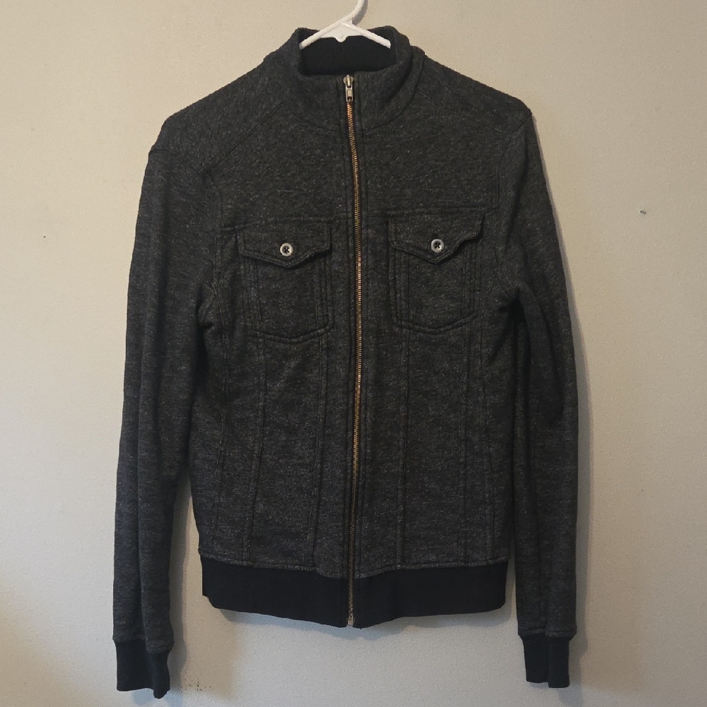 Structure Zip-up Sweater (S)